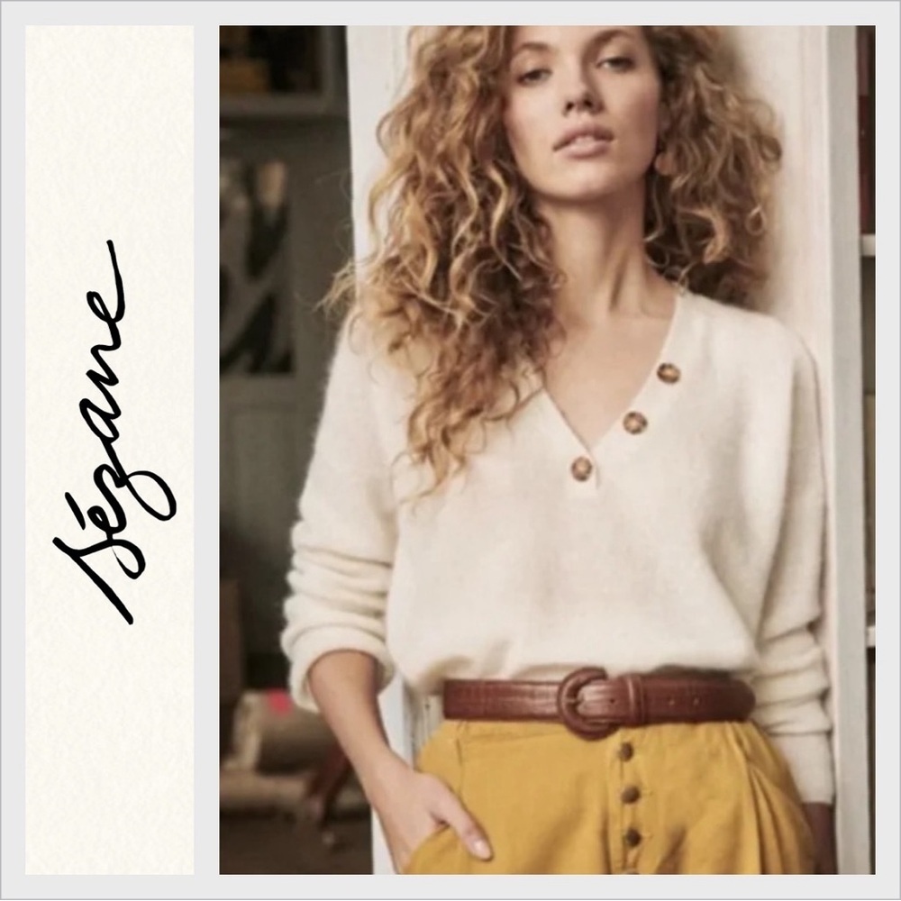 Sezane Willy Jumper alpaca XS new